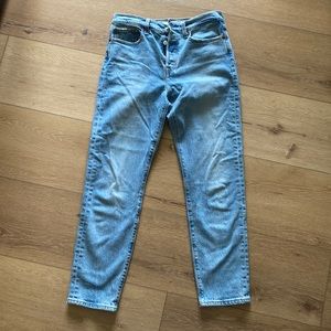 Levi’s wedgie jeans